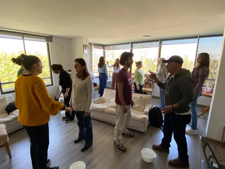 Alumnos del Curso Psicoterapia Pránica